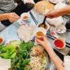 Bánh tráng thịt heo Bà Hường